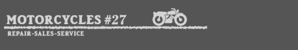 MOTORCYCLES #27