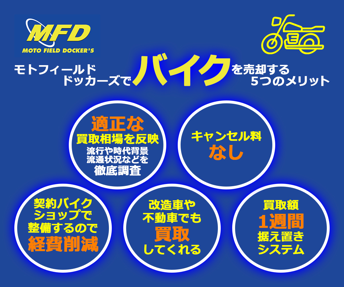 モトフィールドドッカーズ,メリット