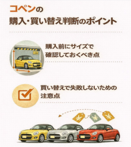 コペン サイズ２